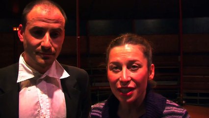 L'interview de Bob et Beth après le spectacle.