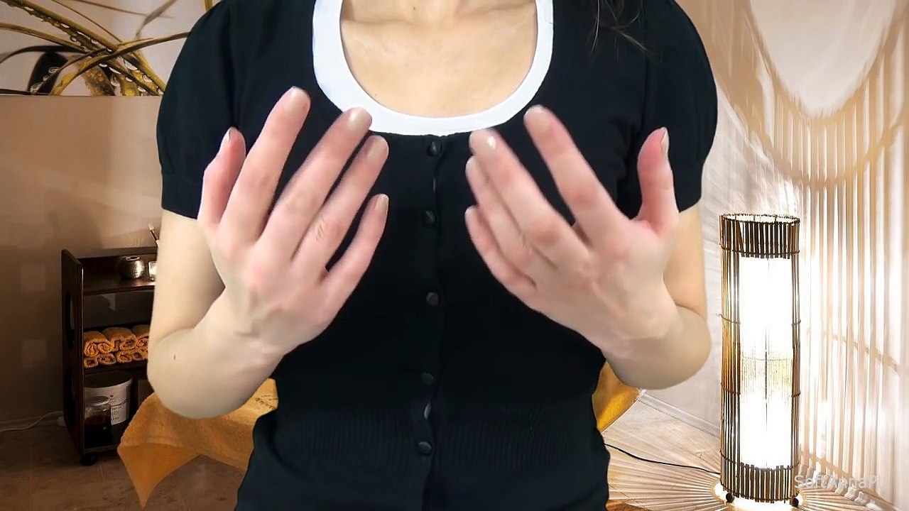 ASMR - Ears Massage With Oil & Lotion Role Play in Polish + Lotion Sounds