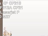 5 LogicSeek Toner kompatibel zu HP CF210X CF211A CF212A CF213A für HP Laserjet Pro 200
