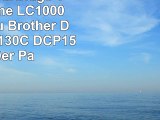 Prestige Cartridge Tintenpatrone LC1000 passend zu Brother Drucker DCP130C DCP150C 10er