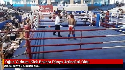 Oğuz Yıldırım, Kick Boksta Dünya Üçüncüsü Oldu
