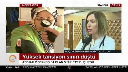 Yüksek tansiyon sınırı düştü