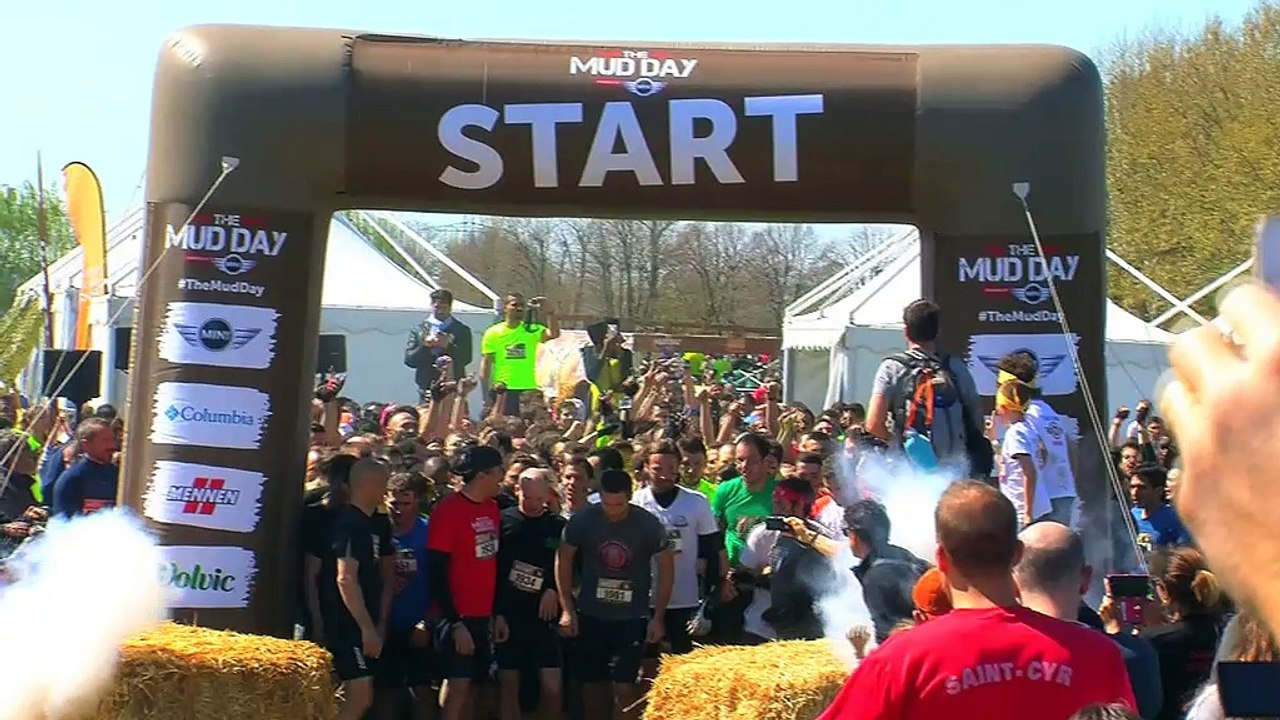 Ambiance pendant le Mud Day.