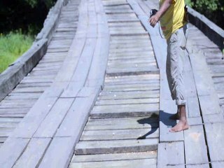 Pont de bois Transpantaneira