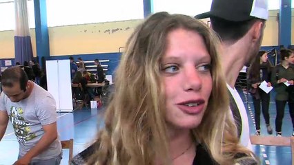 Marine, en terminale au lycée Langevin.