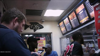 DETROIT RESTAURANT WITH BULLET PROOF GLASS AND A $1 FRYING FEE