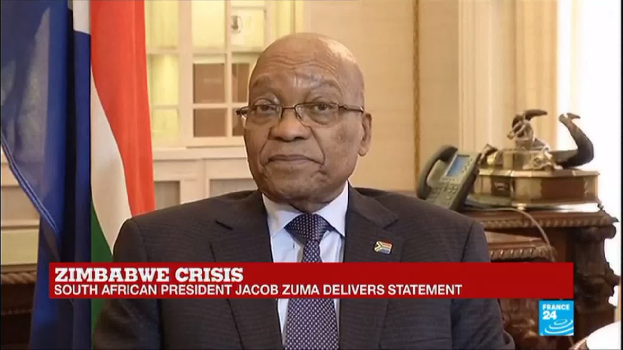 REPLAY - South Africa''s President Jacob Zuma delivers statement on Zimbabwe crisis