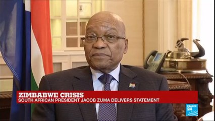 REPLAY - South Africa''s President Jacob Zuma delivers statement on Zimbabwe crisis