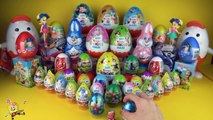 30 Surprise Eggs Cars 2 Spongebob Disney Pixar Maxi Minions, My Little Pony