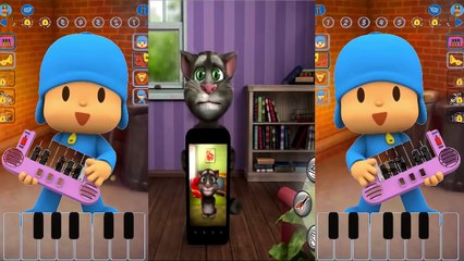 Baby Learn Colors with Talking Tom Cat Colors for Kids Animation Education Cartoon Compilations