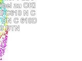 5er Pack  Toner Patrone Kompatibel zu OKI C 610  C610  C610 N  C 610N  C610 DN  C 610DN