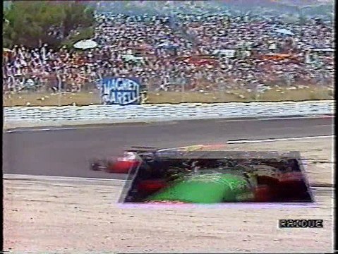 Gran Premio di Francia 1988: Ritiro di Streiff, sosta di Boutsen e pit stop di Berger