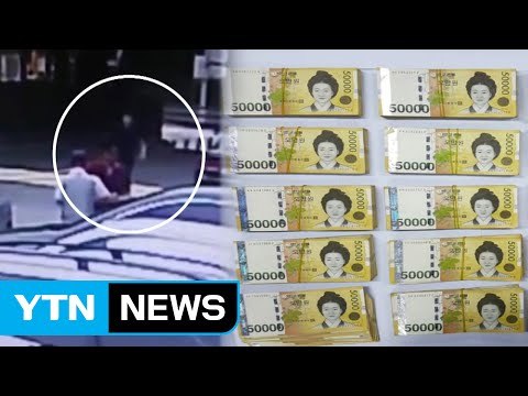 고양이에게 생선 ...현금수송차 경비원이 돈 가방 훔쳐 / YTN (Yes! Top News)