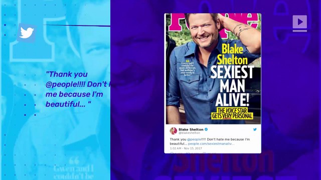 Blake Shelton named this year’s 'Sexiest Man Alive'!