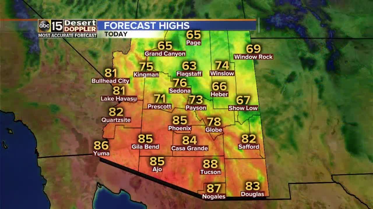 When will we see relief from the mid 80s?