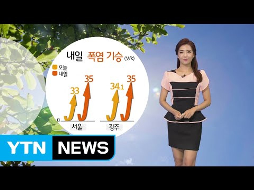 [날씨] 가마솥 더위 계속...금요일 폭염 끝 / YTN (Yes! Top News)