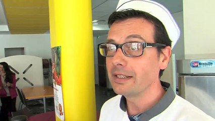 L'interview de Mathieu Ouvier, conseiller culinaire pour les lycées à la Région.