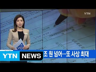 [YTN 실시간뉴스] 가계부채 1,257조 원 넘어...또 사상 최대 / YTN (Yes! Top News)