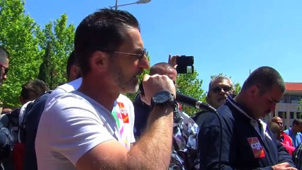 L'intervention de Philippe Sénégas, représentant martégal de la FSU.