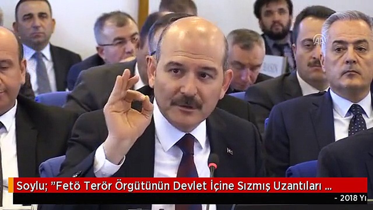 Soylu: "Fetö Terör Örgütünün Devlet İçine Sızmış Uzantıları Büyük Ölçüde Temizlenmiş Durumdadır"