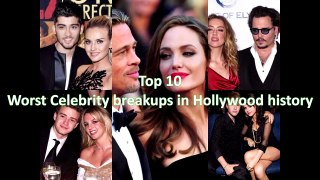 Top 10 worst celebrity breakups in Hollywood History