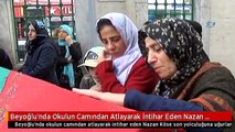Beyoğlu'nda Okulun Camından Atlayarak İntihar Eden Nazan Köse Son Yolculuğuna Uğurlandı