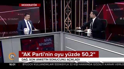 "AK Parti'nin oy oranı yüzde 50,2"