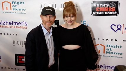 Ron Howard and Bryce Dallas Howard "Broken Memories" Hollywood Benefit Screening