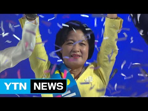 더민주 신임 당 대표 추미애 후보 선출 / YTN (Yes! Top News)
