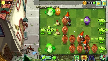 Plants vs Zombies 2 - Vasebreaker Endless Wave 1-10 / New Update