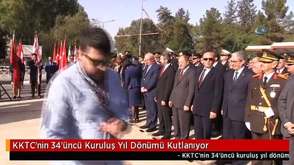 KKTC'nin 34'üncü Kuruluş Yıl Dönümü Kutlanıyor