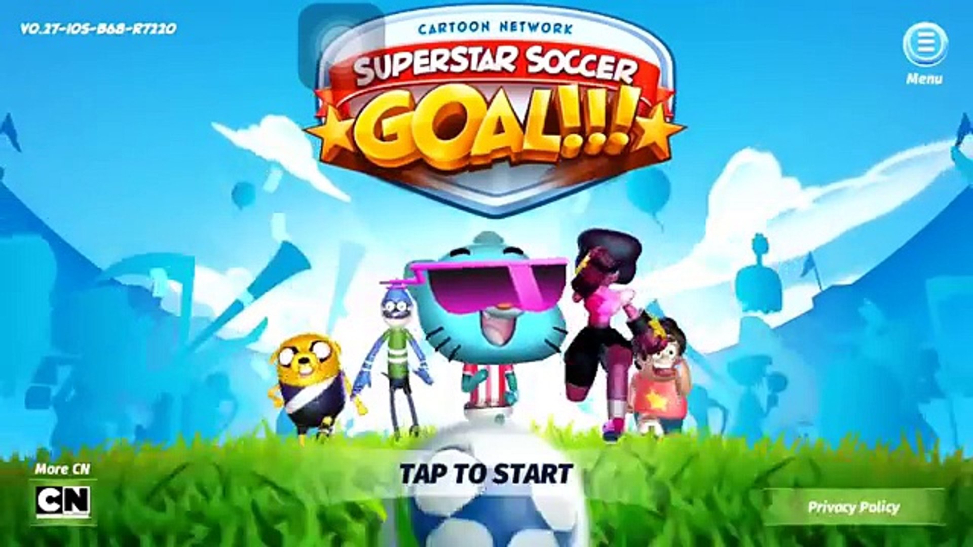⁣Cartoon Network Superstar Soccer Goal - UNCLE GRANDPA TEAM - UNCLE GRANDPAS GOLD TROPHY