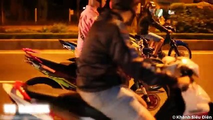 Drag bike LC135_Sniper135 & Jupiter on the Street racing (Vietnam)