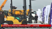 Türkiye'de İş Makinesi Sektörü Büyüyor