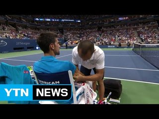 조코비치, US오픈 불안한 출발 / YTN (Yes! Top News)