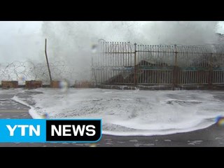 '무너지고 부서지고'...동해안 15년 만에 폭풍해일주의보 / YTN (Yes! Top News)
