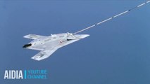 Premier avion de chasse Drone sans pilote au monte ! Northrop Grummans X-47B