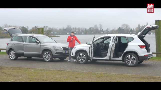 VÍDEO: Seat Ateca contra Skoda Karoq