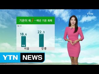 [날씨] 낮 동안 다소 더워...곳곳 벼락·돌풍 동반 소나기 / YTN (Yes! Top News)