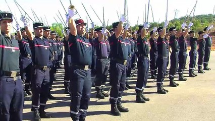 Les images de l'entrainement sur le plateau technique de l'ENSOSP