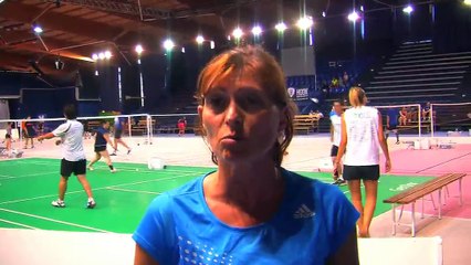 Découverte du badminton avec les joueurs du tournoi national d'Istres