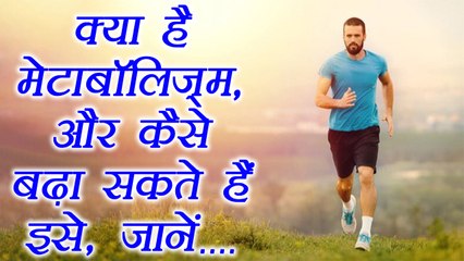 What is metabolism and how to increase it | मेटाबॉलिज़्म और BMR में क्या है अंतर जानें | Boldsky