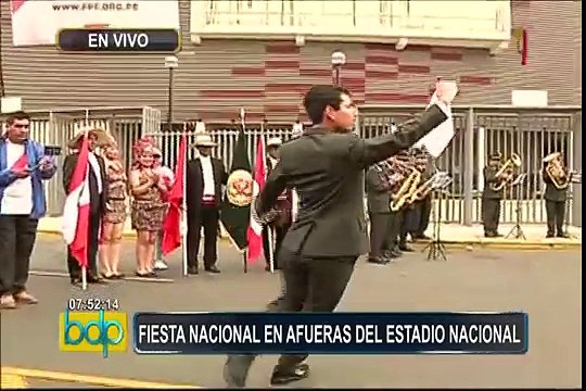 Perú vs. Nueva Zelanda: inician celebraciones en las afueras del Estadio Nacional
