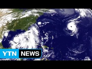 美 허리케인 동시다발...플로리다 이중고 / YTN (Yes! Top News)