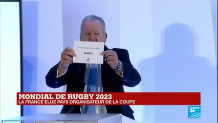 Mondial de Rugby 2023 : la France élue pays organisateur de la coupe