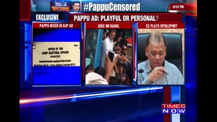 BJP Gujarat Poll Ad Mentioning The Word 'Pappu' Playful Or Personal? | India Upfront