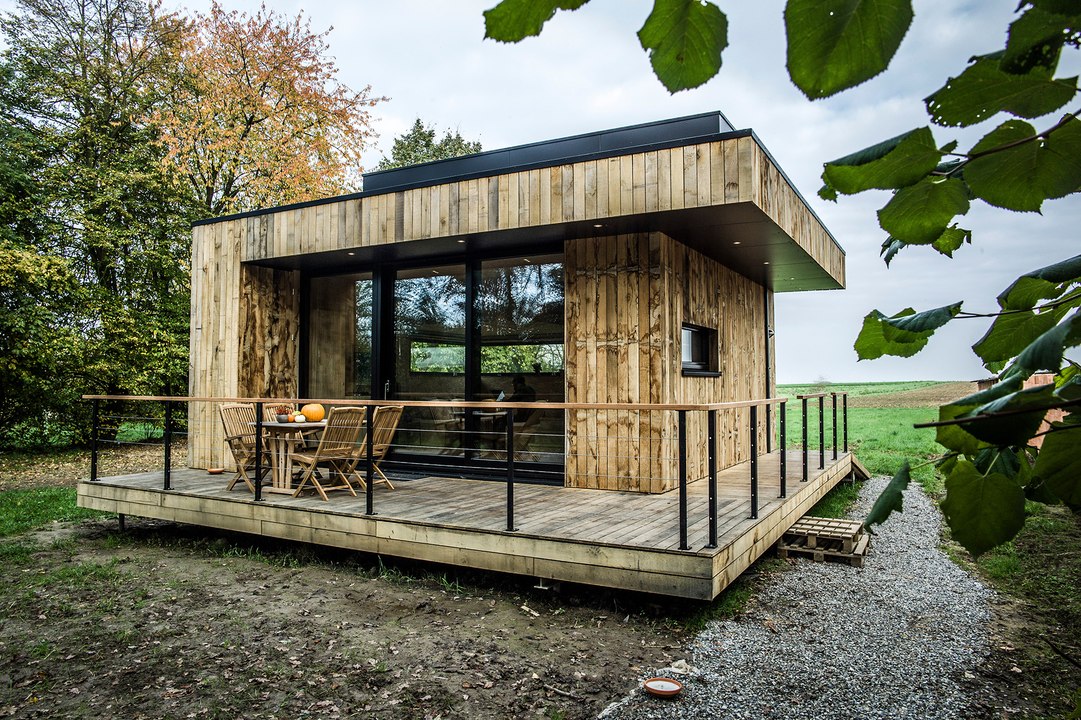 Teaser Wald-Cube : De paille et de bois, une mini-maison passive locale et abordable - INSPIRE