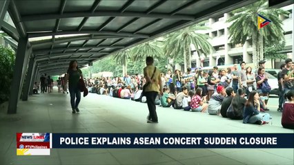 Police explains #ASEAN2017 concert sudden closure