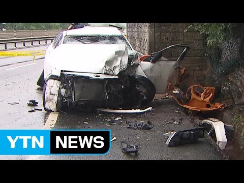 렌터카 타고 빗길 달리다 '쾅'...고교생 5명 숨져 / YTN (Yes! Top News)