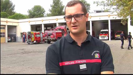 Capitaine Grégory Coutarel, adjoint au chef du Centre de secours de Martigues